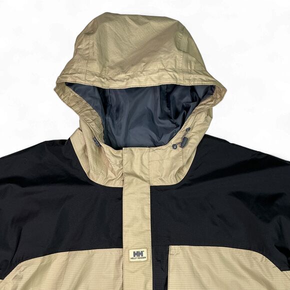 Helly Hensen Mens Update Packable Rain Jacket Size XL Ripstop Hooded Performance - Picture 4 of 16